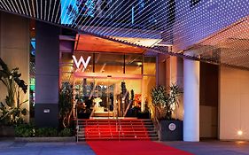 The w in Hollywood California