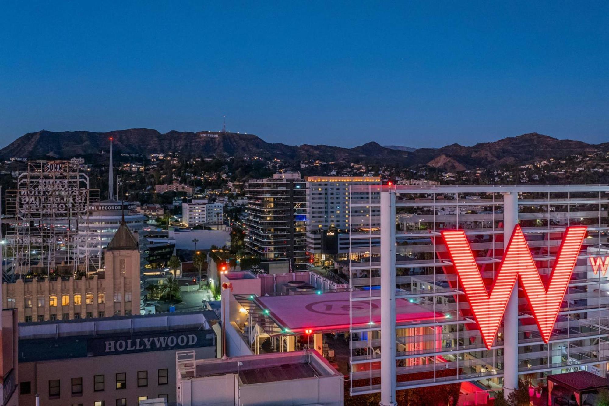 W Hollywood Hotel Los Angeles Exterior photo